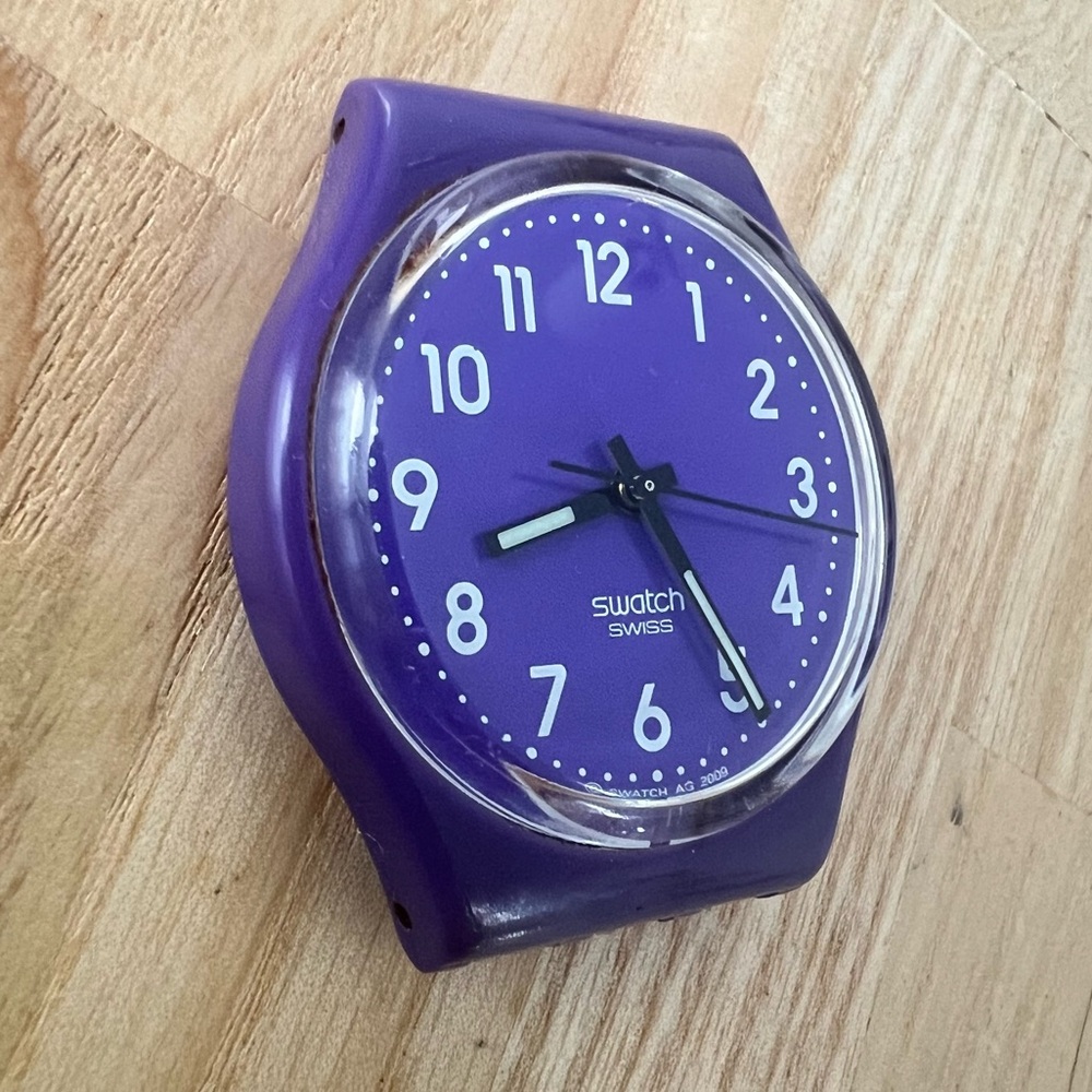 Swatch Purple Watch - Picture 2 of 5
